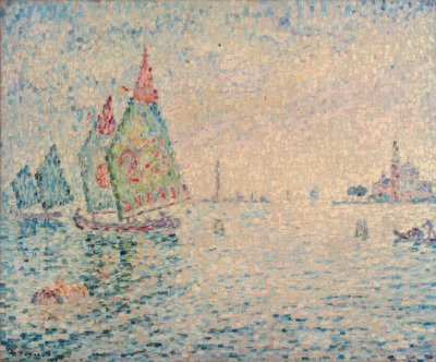 Las islas de la laguna (Venecia) de Paul Signac